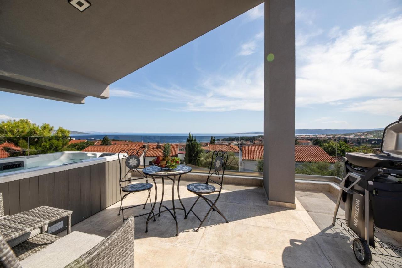 Luxury Villa Adria Apartments Krk Town Kültér fotó
