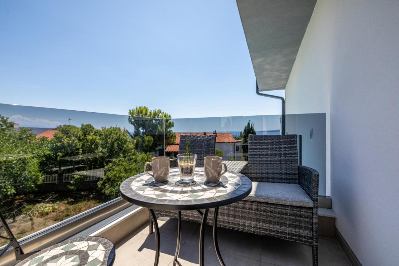 Luxury Villa Adria Apartments Krk Town Kültér fotó