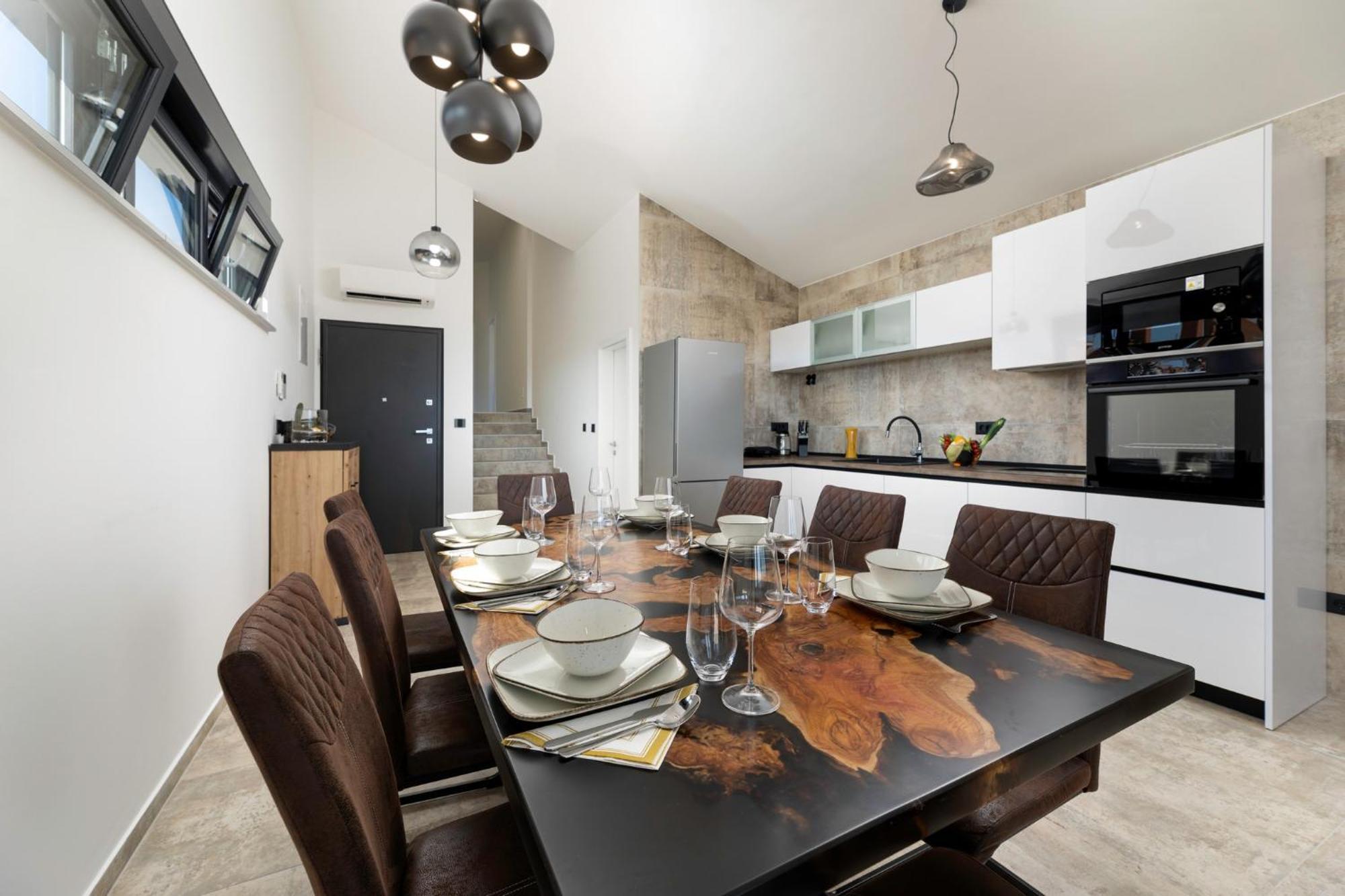 Luxury Villa Adria Apartments Krk Town Kültér fotó