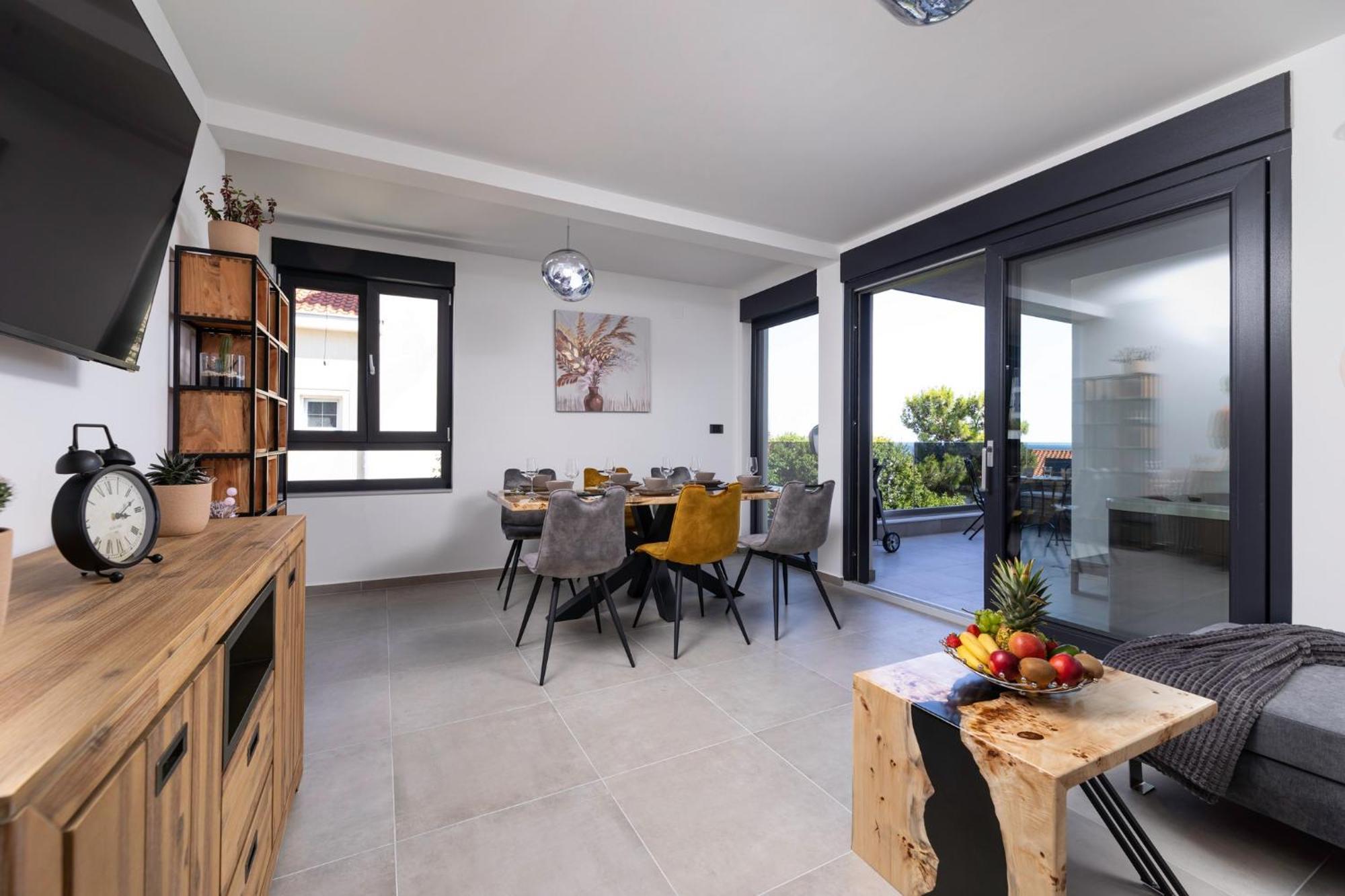 Luxury Villa Adria Apartments Krk Town Kültér fotó