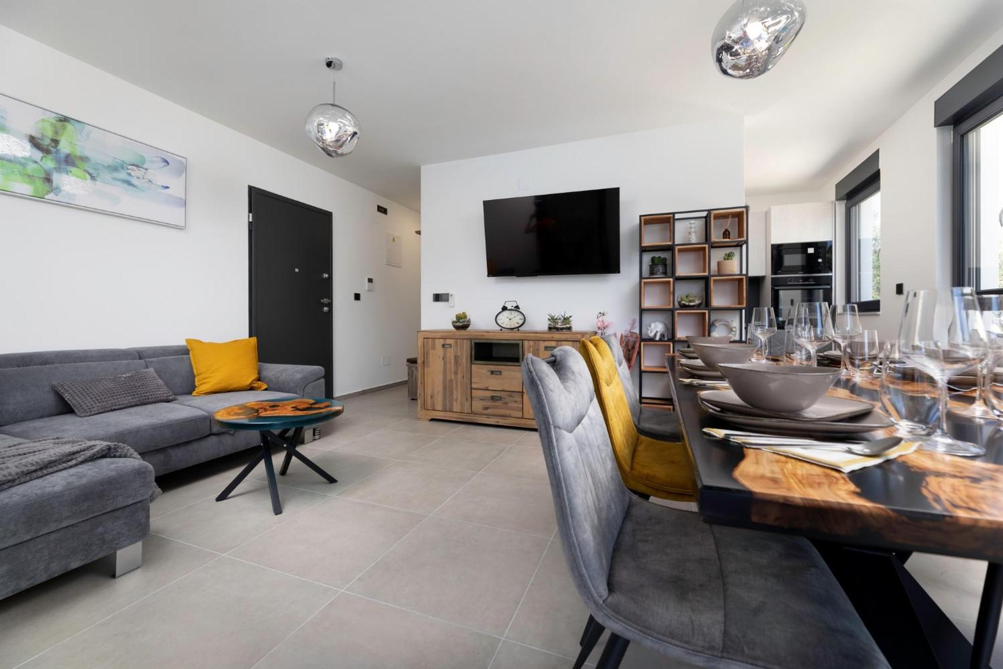 Luxury Villa Adria Apartments Krk Town Kültér fotó