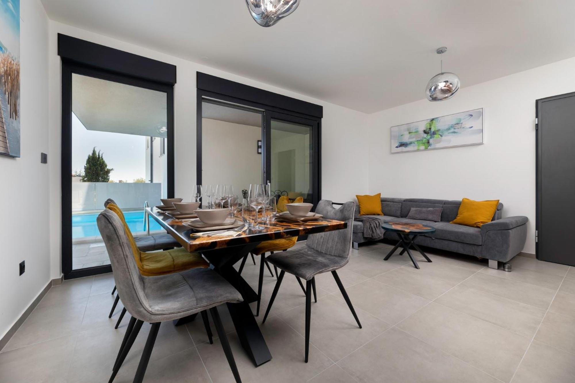 Luxury Villa Adria Apartments Krk Town Kültér fotó